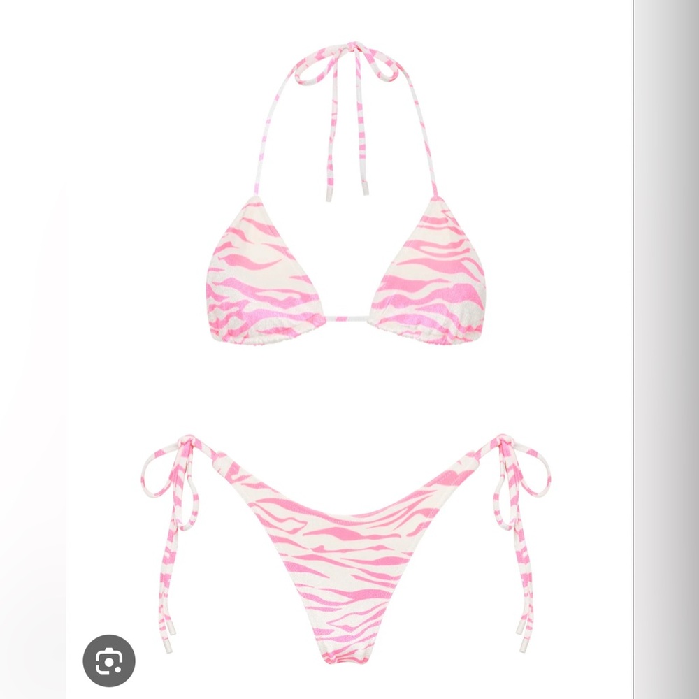 VINCA - PLAZ VELVET TRIANGLE BIKINI SET
